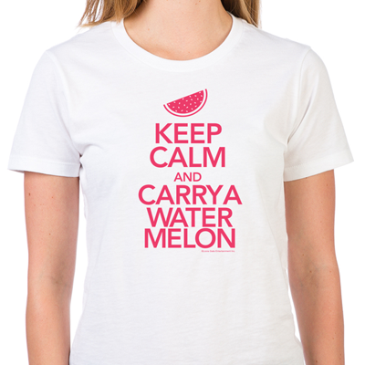 Keep Calm and Carry a Watermelon