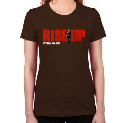 Rise Up Walking Dead Women's T-Shirt
