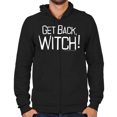 Get Back Witch Zip Hoodie