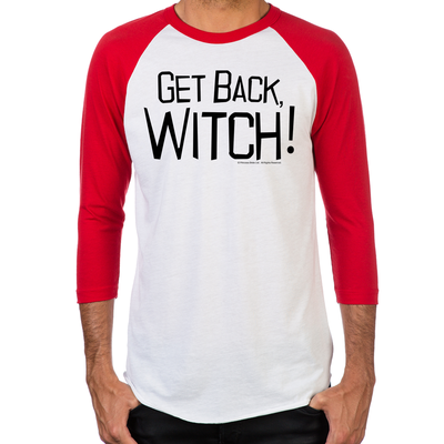 Get Back Witch Men's Baseball T-Shirt