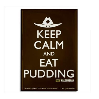 Keep Calm Eat Pudding Magnet