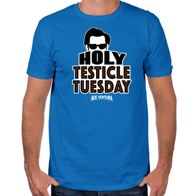 Holy Testicle Tuesday Fitted T-Shirt