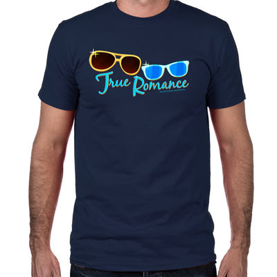 Retro Sunglasses Fitted T-Shirt
