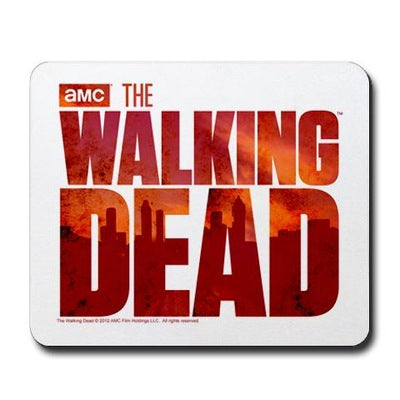 The Walking Dead Blood Logo Mousepad