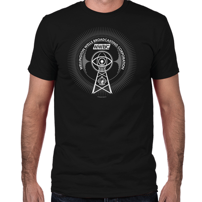 Wellington Wells Broadcasting Men's Fitted-T-Shirt