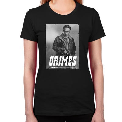 Rick Grimes Silver Portrait Women's T-Shirt