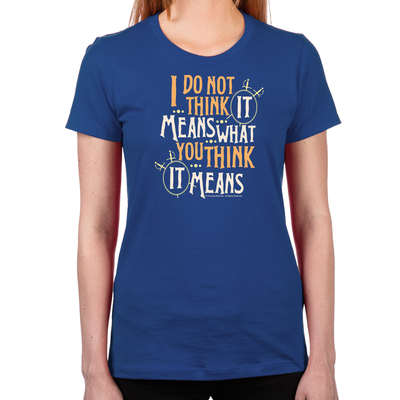 It Means Women's Fitted T-Shirt