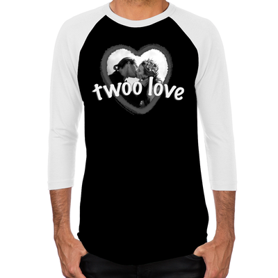 Twoo Love Men's Baseball T-Shirts