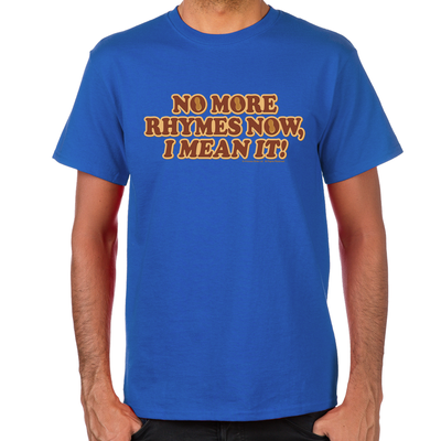 No More Rhymes Men's T-Shirt