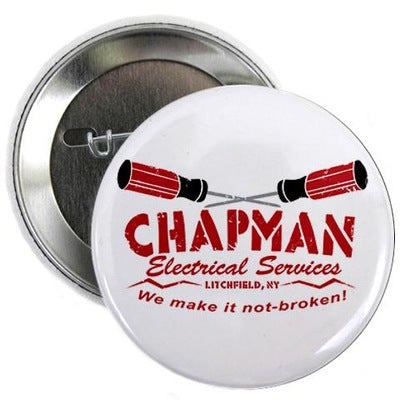 Chapman's Electrical Services 2.25" Button