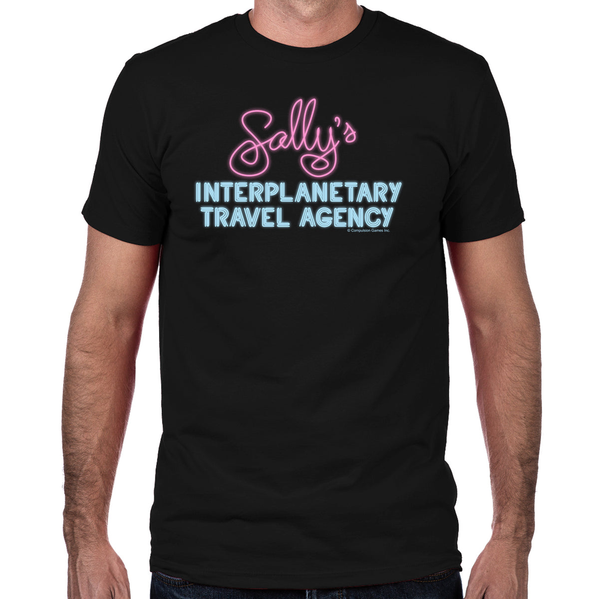 Sally's Travel Agency Men's Fitted T-Shirt