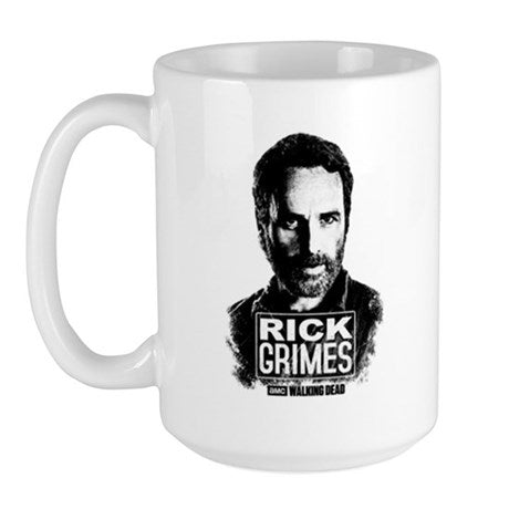 The Walking Dead Rick Grimes Lives Large Mug | Gold Label