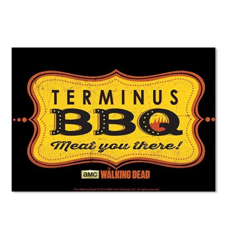 Terminus BBQ Postcards (package Of 10)