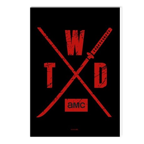 Twd Season X Logo Postcards (package of 10)