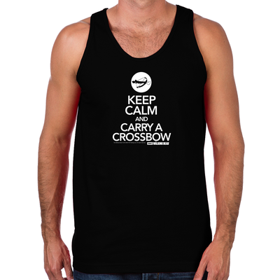 Keep Calm Carry a Crossbow Men's Tank