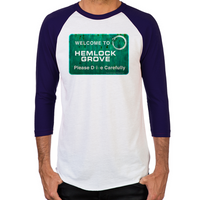 Load image into Gallery viewer, Welcome Hemlock Grove Men's Baseball T-Shirt
