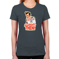 Load image into Gallery viewer, Ace Ventura Alllrighty Then! Women's T-Shirt
