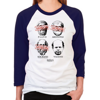 Load image into Gallery viewer, Morons! Unisex Baseball T-Shirt
