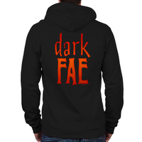 Load image into Gallery viewer, Lost Girl Dark Fae Zip Hoodie
