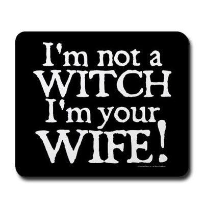 Witch Wife Mousepad