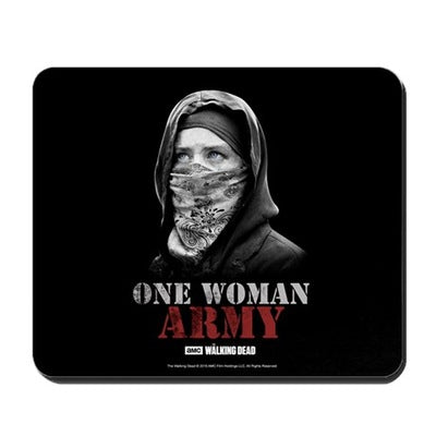 One Woman Army Mousepad