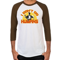 Load image into Gallery viewer, Ace Ventura I Don't Do Humans Men's Baseball T-Shirt
