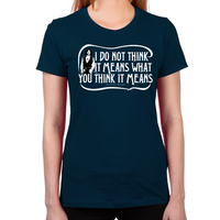 Load image into Gallery viewer, Inigo I Do Not Think It Means Women's T-Shirt
