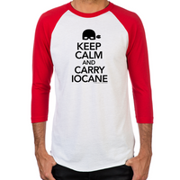 Load image into Gallery viewer, Keep Calm and Carry Iocane Men's Baseball T-Shirt

