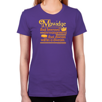 Load image into Gallery viewer, Mawidge Speech Women&#39;s T-Shirt
