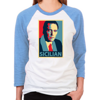 Load image into Gallery viewer, Sicilian Women's Baseball T-Shirt
