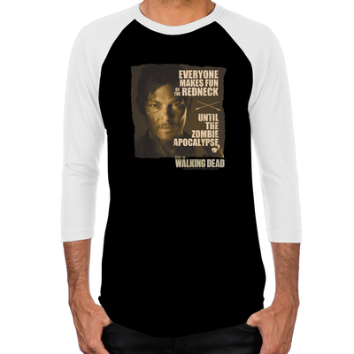 Daryl Dixon Redneck Men's Baseball T-Shirt