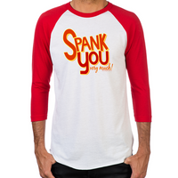 Load image into Gallery viewer, Ace Ventura Spank You Men's Baseball T-Shirt
