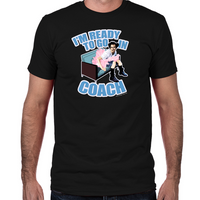 Load image into Gallery viewer, Ace Ventura Ready to Go In Coach Fitted T-Shirt
