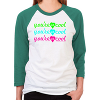 Load image into Gallery viewer, You're So Cool Unisex Baseball T-Shirt
