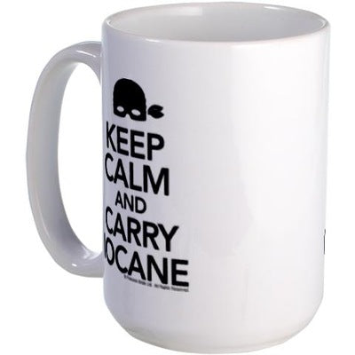 Keep Calm and Carry Iocane Large Mug