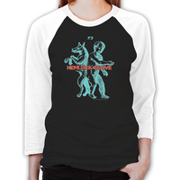 Load image into Gallery viewer, Werewolf Unisex Baseball T-Shirt
