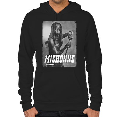Michonne Silver Portrait Hoodie