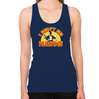 Load image into Gallery viewer, Ace Ventura I Don't Do Humans Women's Racerback Tank
