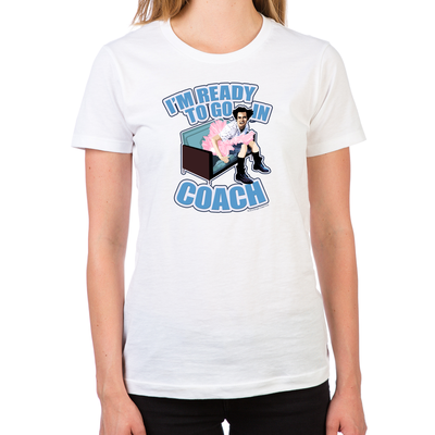 Ace Ventura Ready to Go In Coach Women's T-Shirt