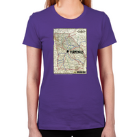 Load image into Gallery viewer, Terminus Map Women&#39;s T-Shirt
