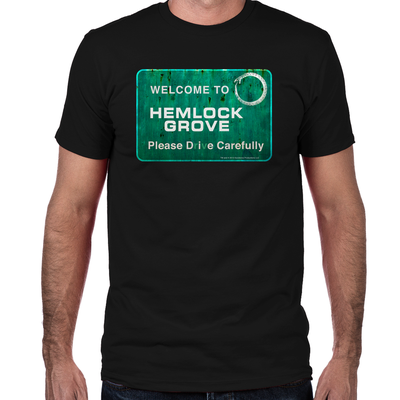 Welcome to Hemlock Grove Fitted T-Shirt