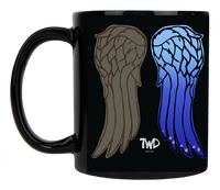 Load image into Gallery viewer, Daryl Dixon New Wings Black Mug
