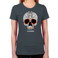 Load image into Gallery viewer, Day of the Dead Skull Women's T-Shirt
