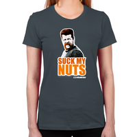 Load image into Gallery viewer, Suck My Nuts Women&#39;s T-Shirt
