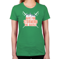 Load image into Gallery viewer, Storming the Castle Women's T-Shirt
