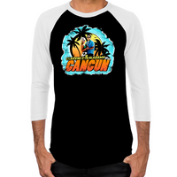 Load image into Gallery viewer, True Romance Cancun Men's Baseball T-Shirt
