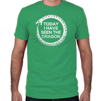 Load image into Gallery viewer, Ouroboros Dragon Fitted T-Shirt
