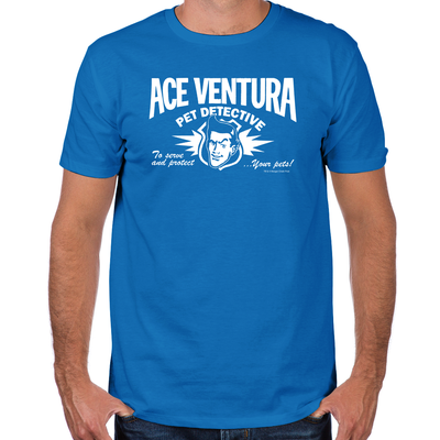 Ace Ventura Pet Detective Fitted T-Shirt