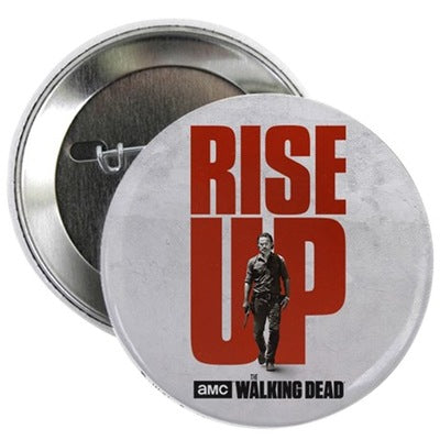 Rise Up Walking Dead Button