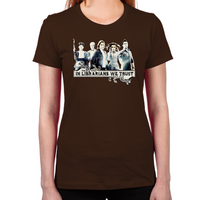 Load image into Gallery viewer, In The Librarians We Trust Women's T-Shirt
